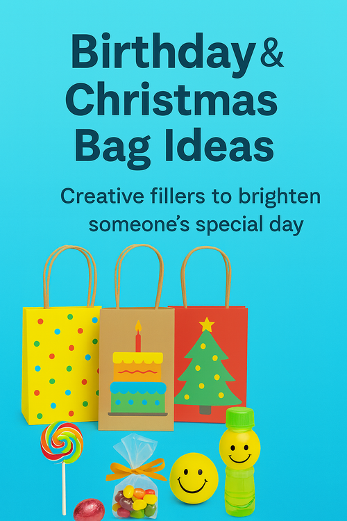 Affordable Goodie Bag Ideas for Birthdays & Classrooms