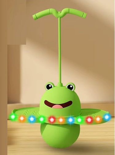 Kids Light-Up Balance Jump Ball – Animal Hopping Toy