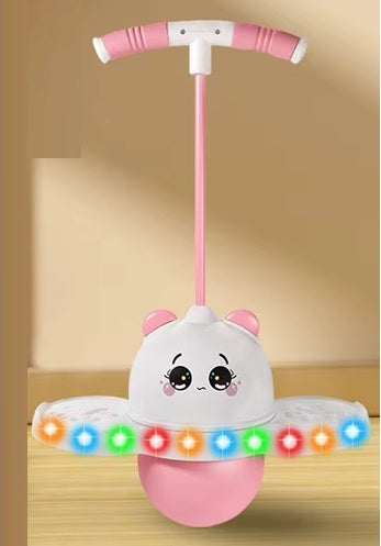 Kids Light-Up Balance Jump Ball – Animal Hopping Toy