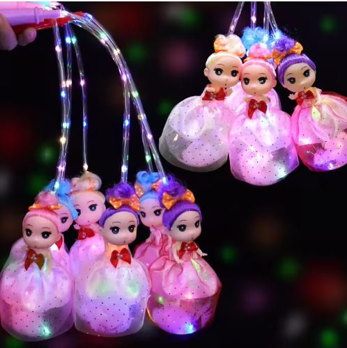 LED Light-Up Princess Doll Lantern – Glow Doll Toy for Kids