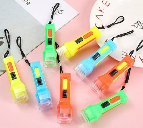 Mini LED Flashlight – Colorful Pocket Light for Kids