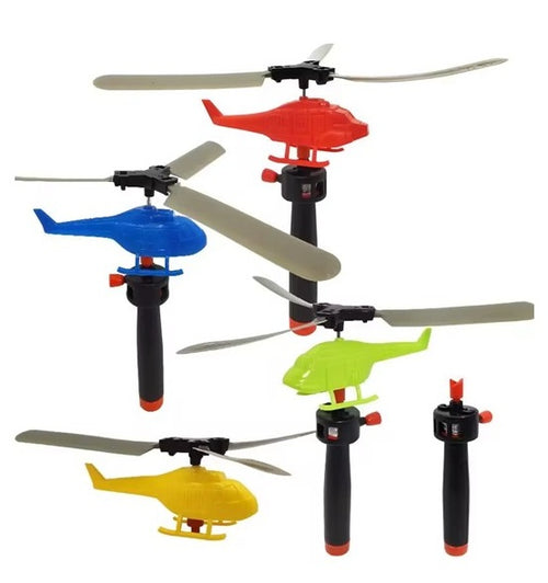Helicopter Launcher Toy – Soar High with Spinning Fun! $1.49/EA!