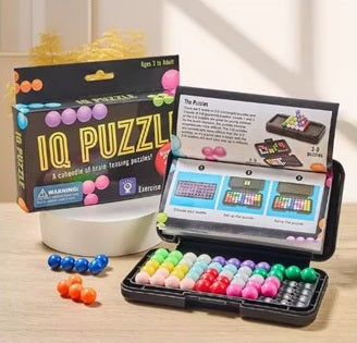 IQ Puzzle Game – Brain Teaser Logic Challenge for Kids & Adults