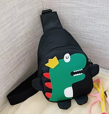 Kids Dino Crossbody Bag – Cute Dinosaur Sling Bag (Multiple Colors)