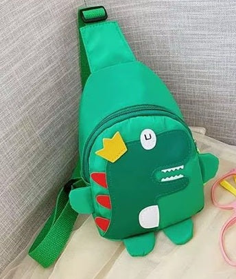 Kids Dino Crossbody Bag – Cute Dinosaur Sling Bag (Multiple Colors)