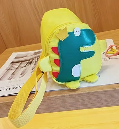 Kids Dino Crossbody Bag – Cute Dinosaur Sling Bag (Multiple Colors)