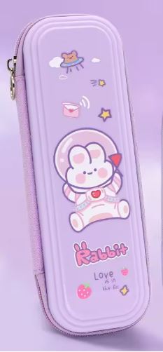 Cute Character Pencil Cases – Space, Dino & Sweet Animal Designs