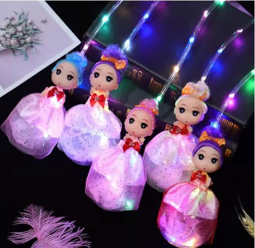 LED Light-Up Princess Doll Lantern – Glow Doll Toy for Kids